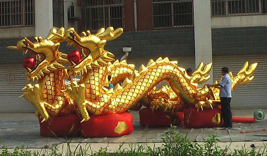 金龍慶典氣模